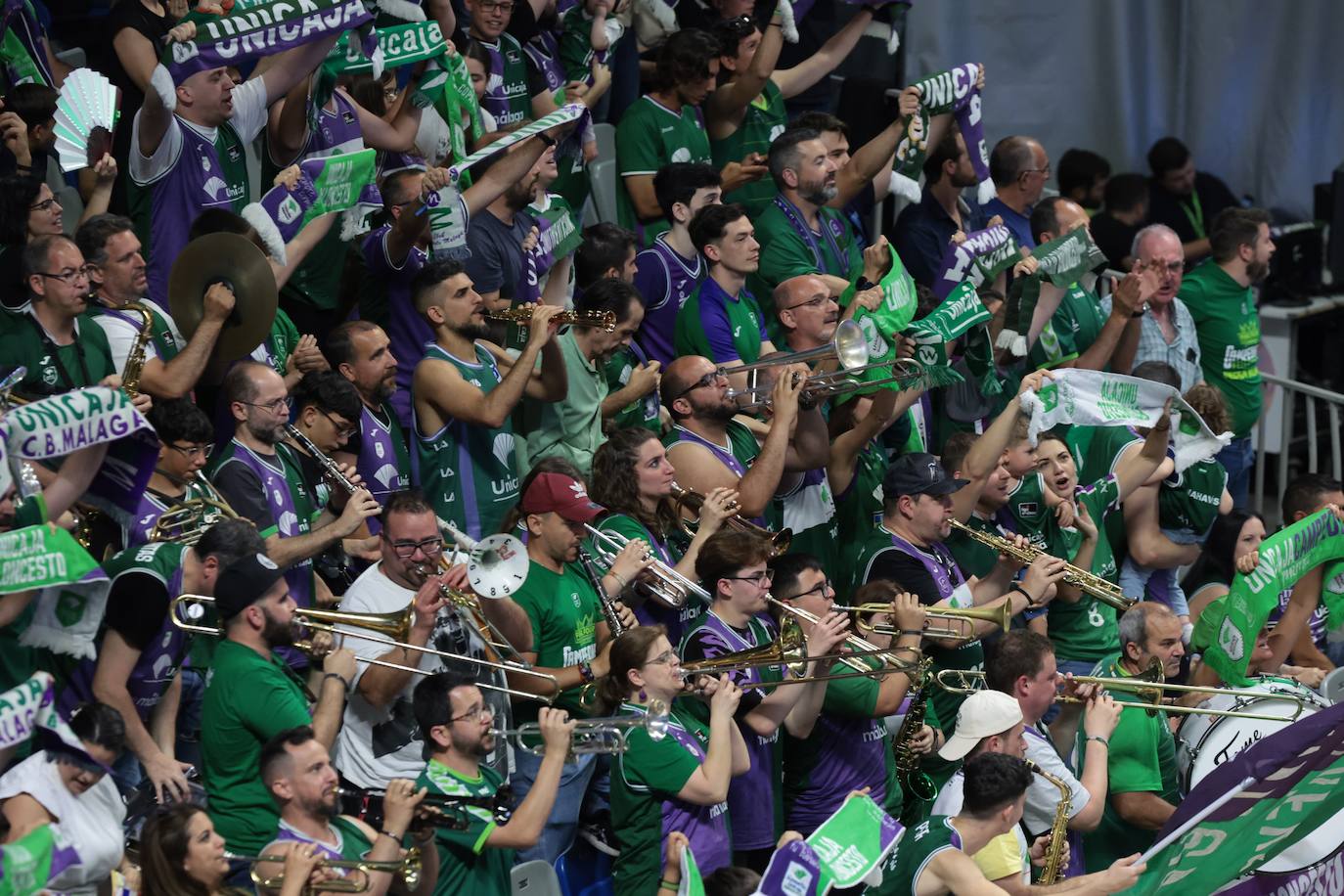 El Unicaja- UCAM Murcia, en imágenes