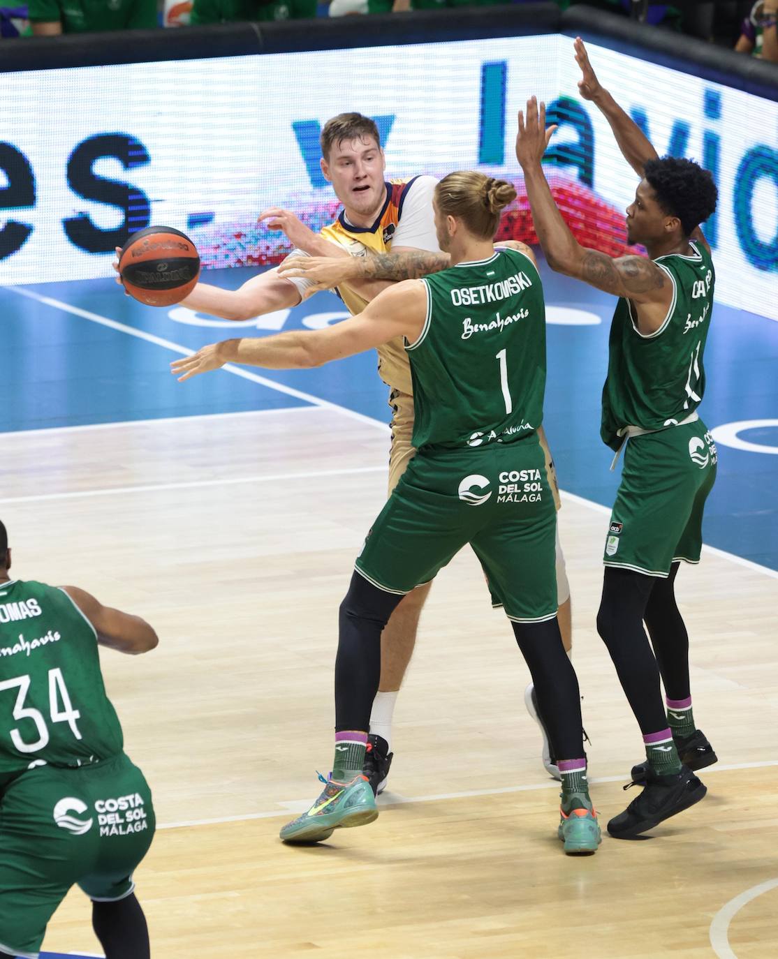 El Unicaja- UCAM Murcia, en imágenes
