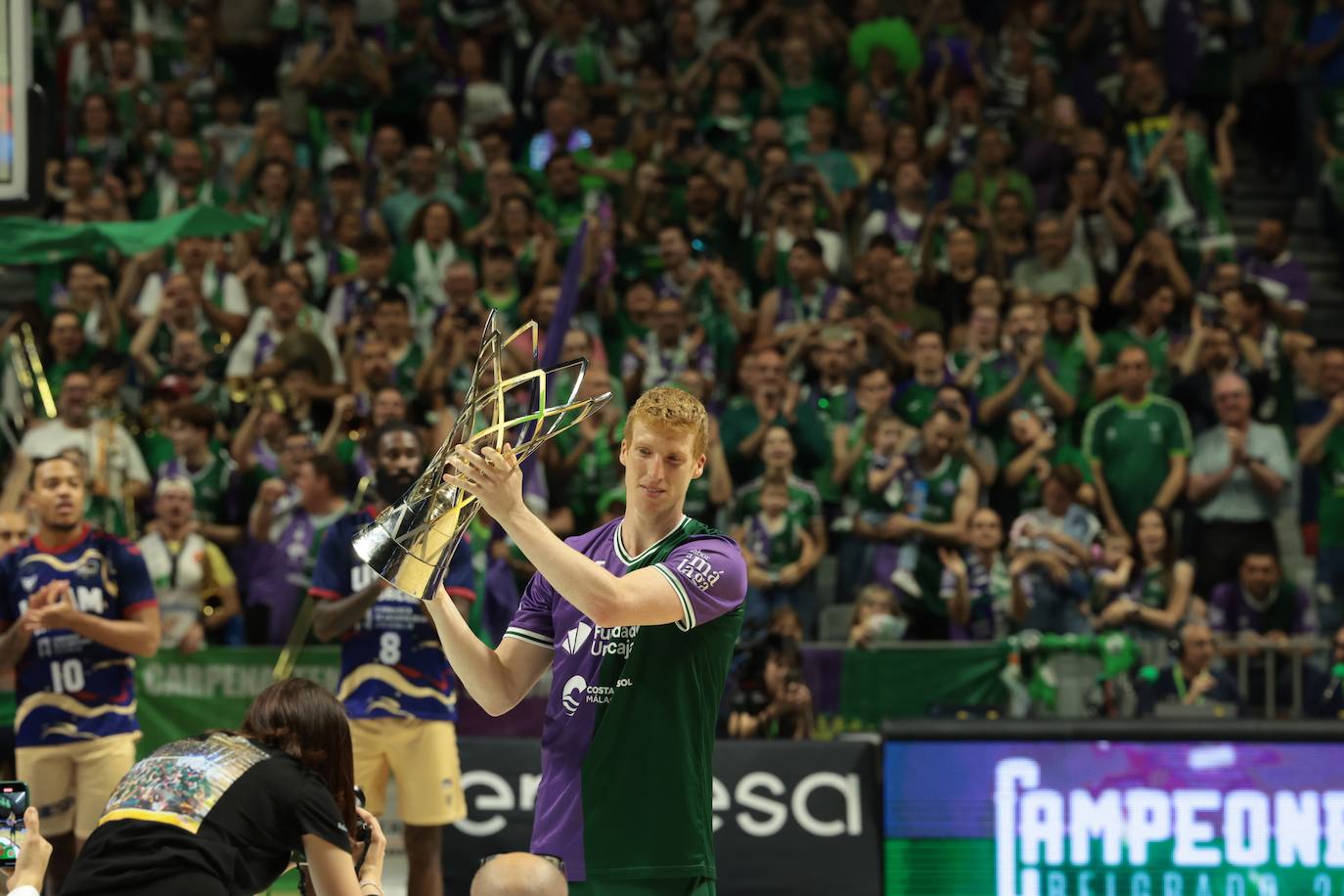El Unicaja- UCAM Murcia, en imágenes
