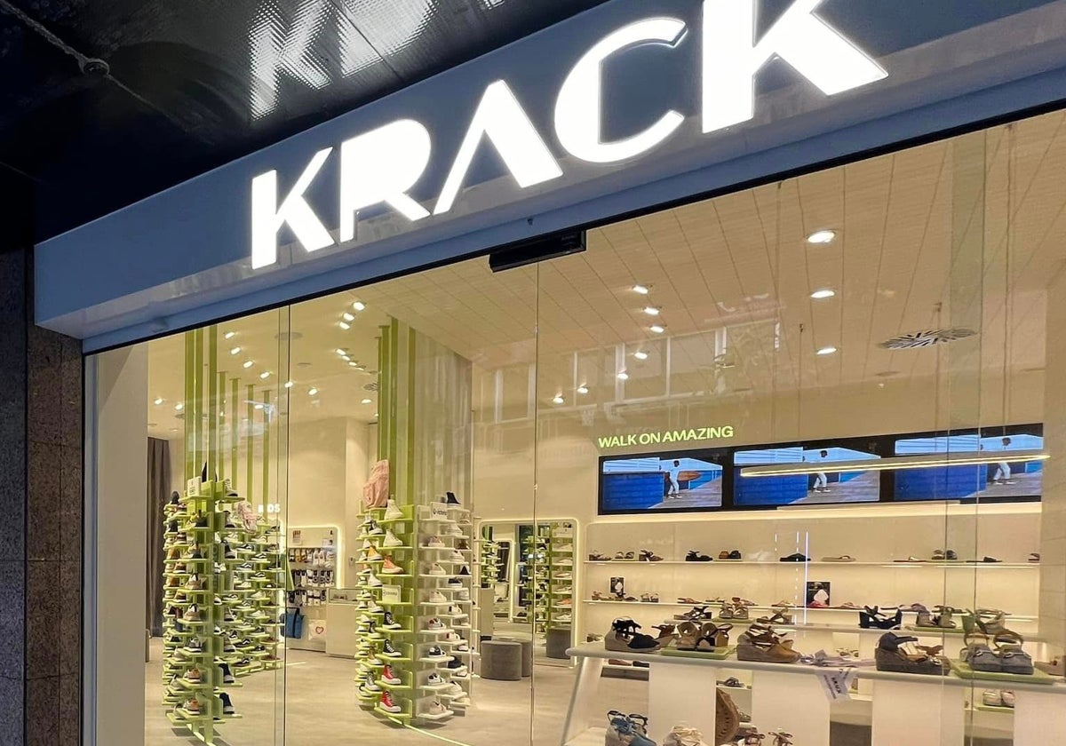 Aspecto de una tienda Krack.