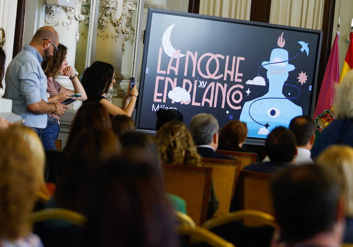 Concurrida presentación este miércoles de la programación de La Noche en Blanco 2024.