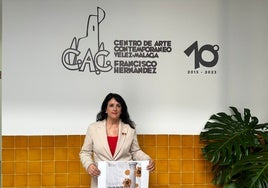 La concejala de Cultura, Alicia Ramírez, en la presentación de las actividades.