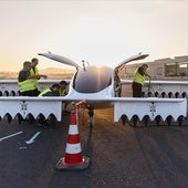 El aeropuerto de Málaga prepara un servicio de taxis aéreos con drones no tripulados