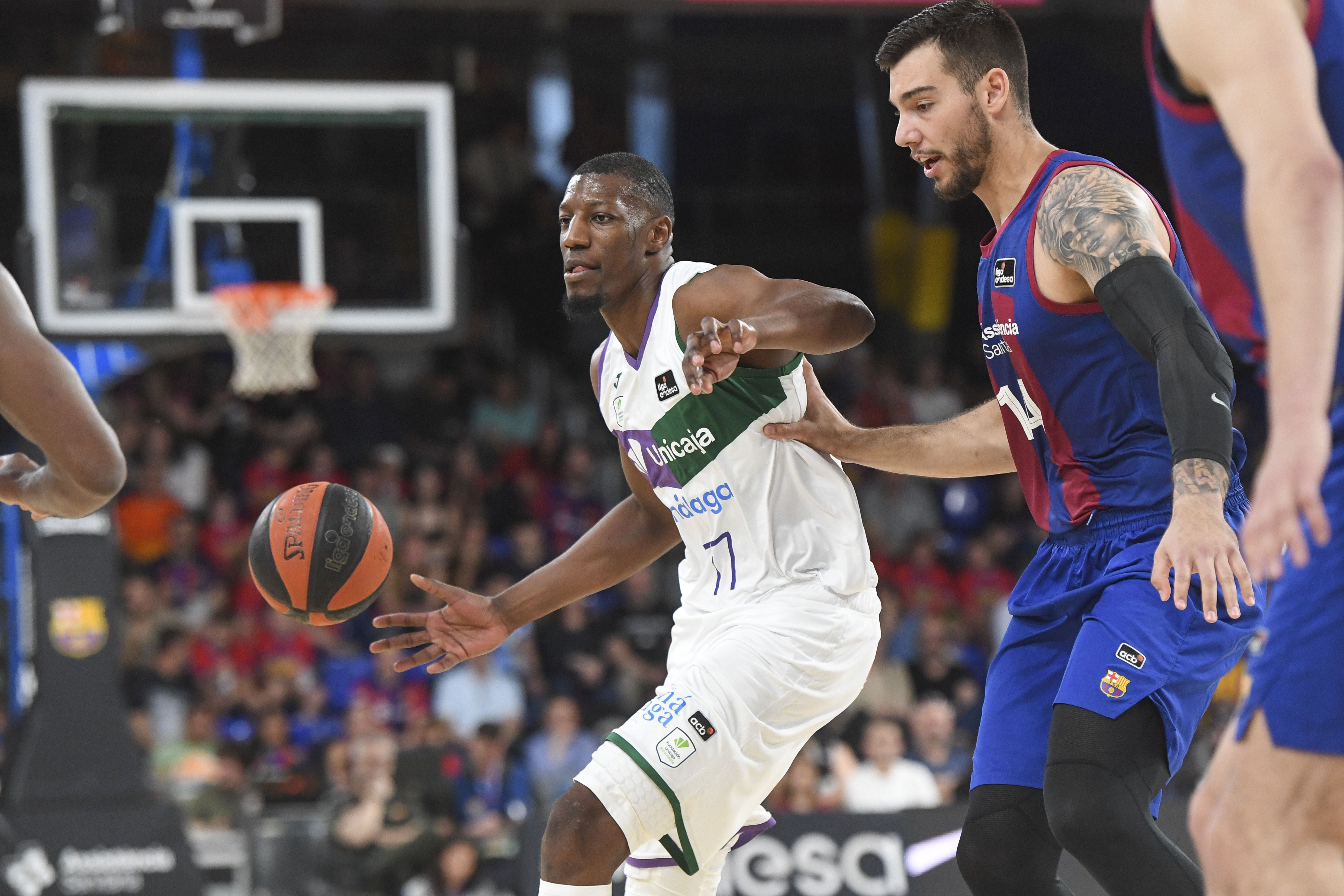 El Barcelona-Unicaja, en imágenes