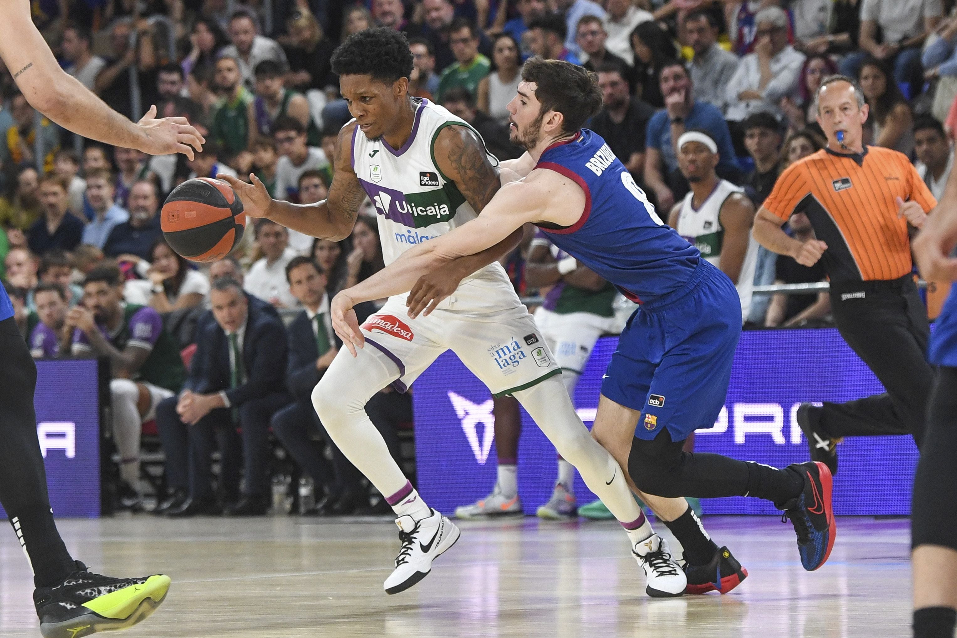 El Barcelona-Unicaja, en imágenes