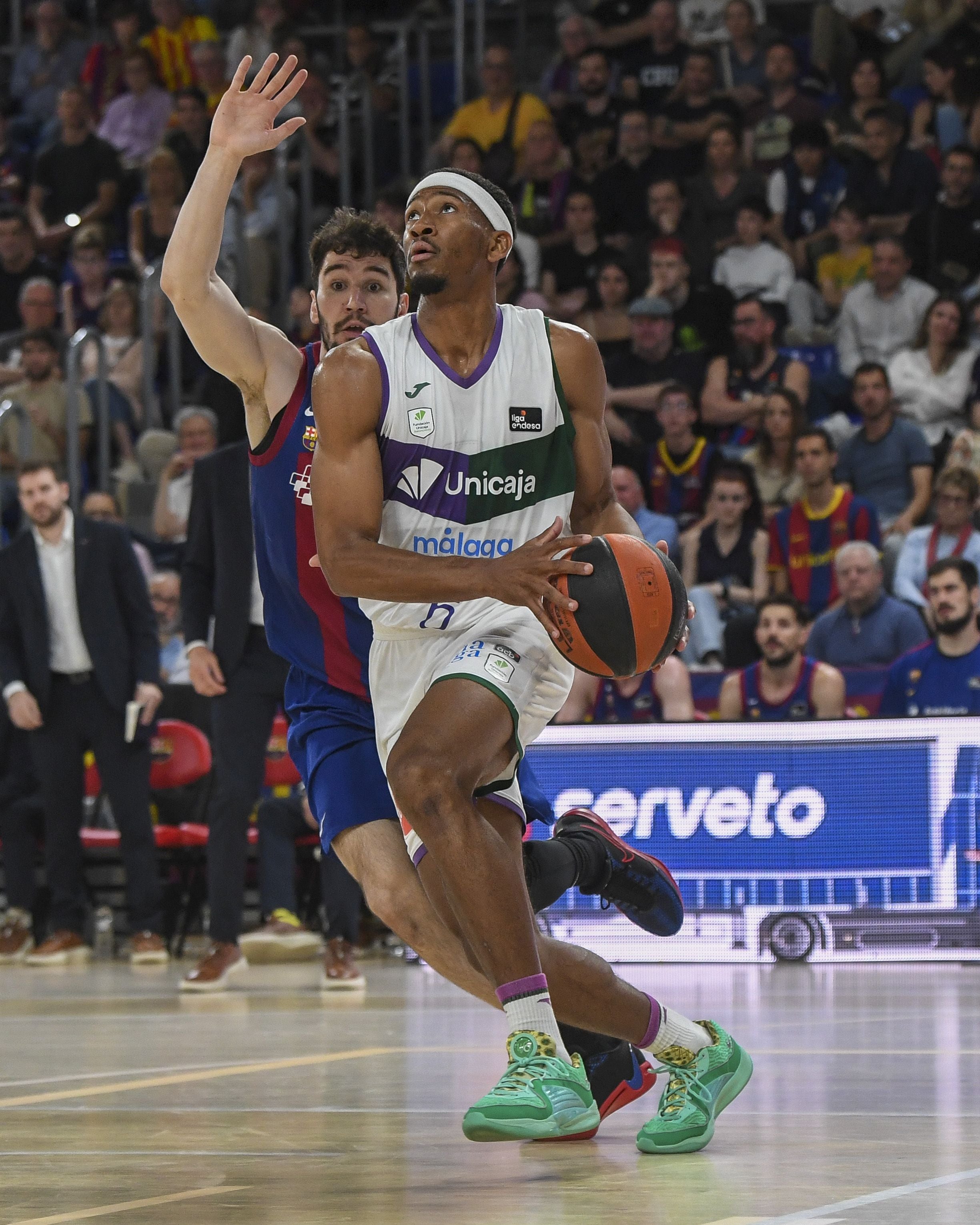 El Barcelona-Unicaja, en imágenes