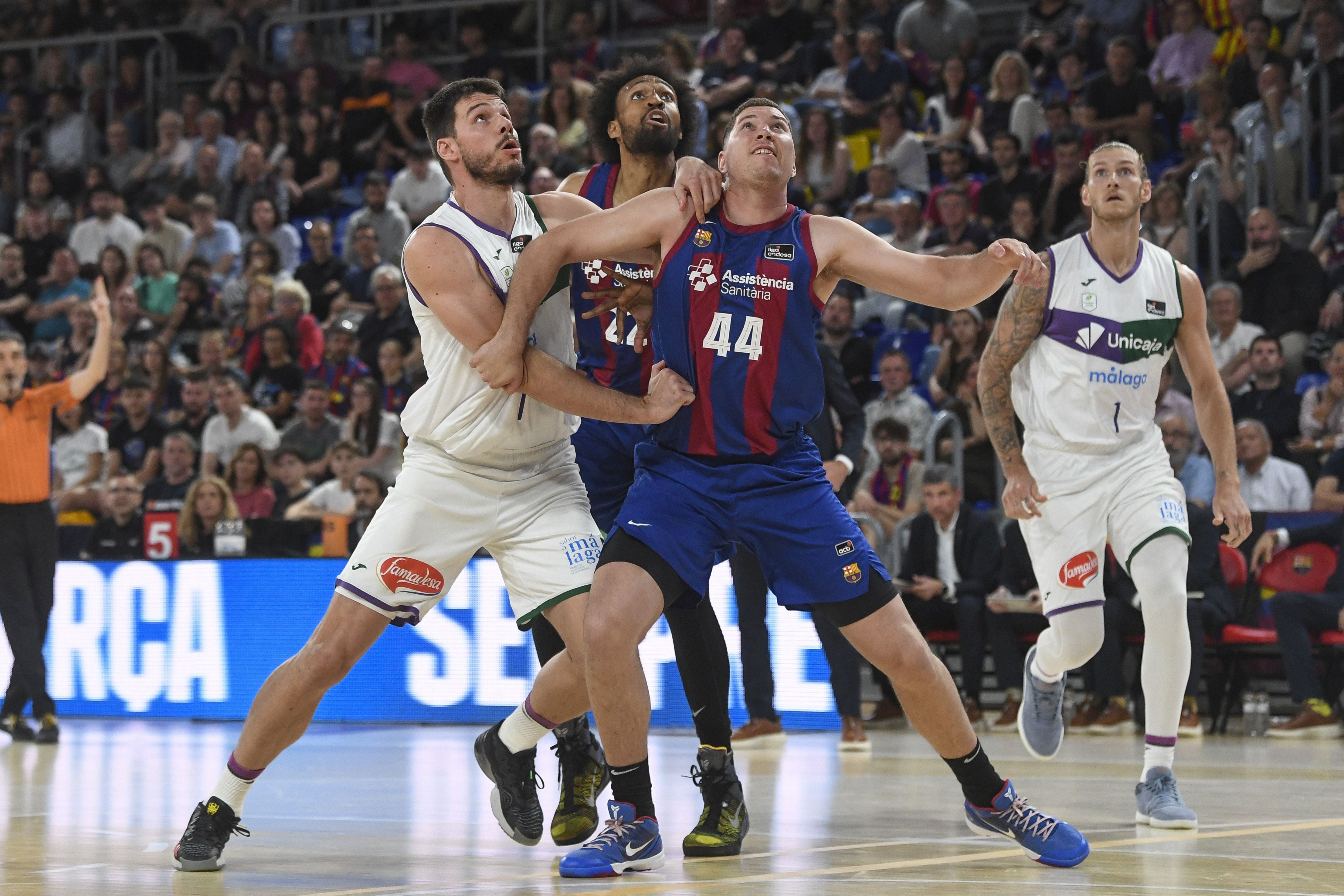 El Barcelona-Unicaja, en imágenes