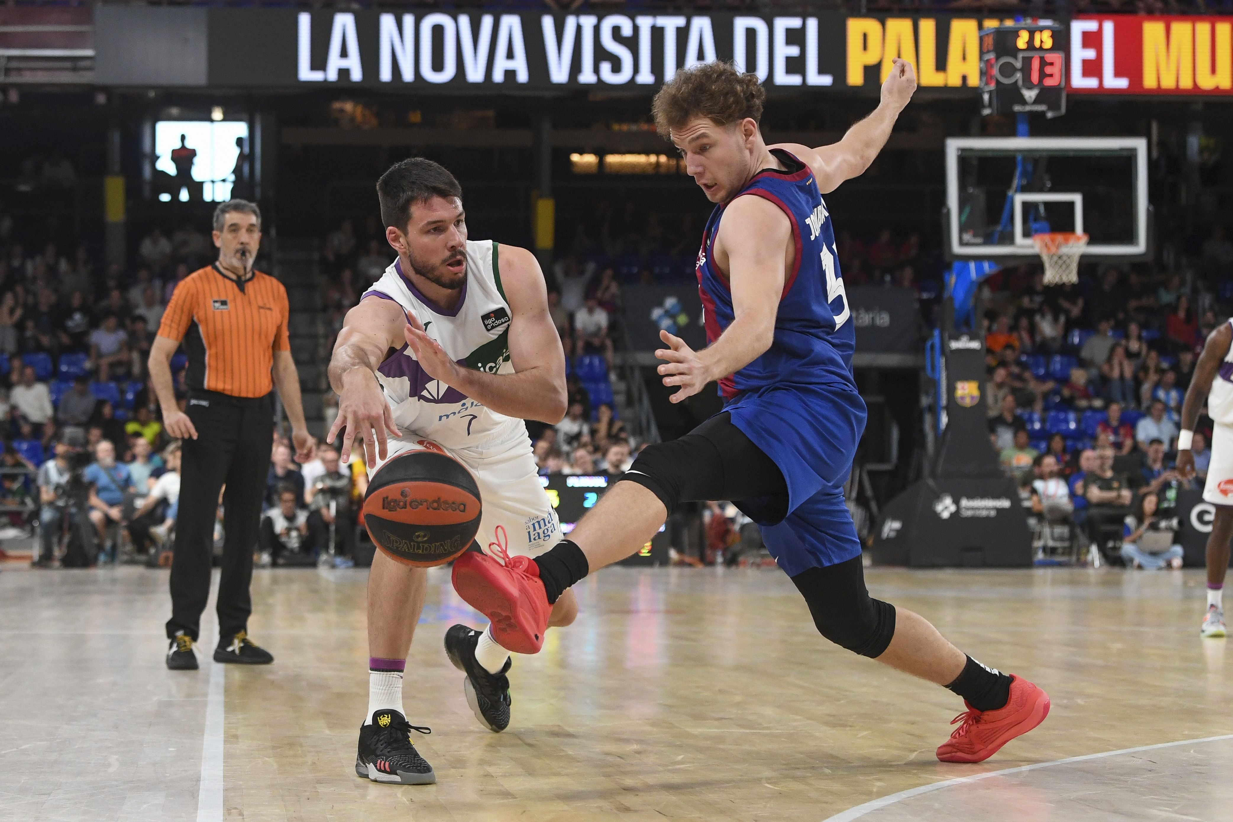 El Barcelona-Unicaja, en imágenes