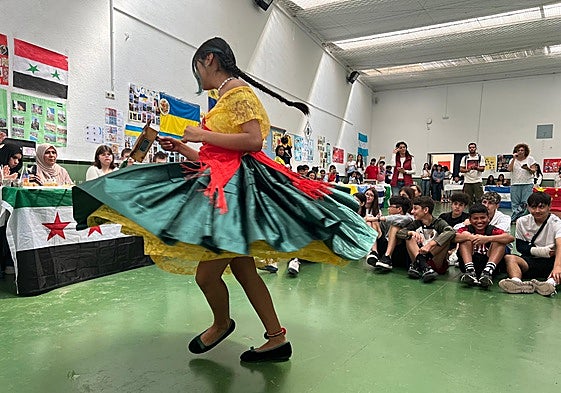 Uno de los bailes típicos que se han podido ver en estas jornadas.