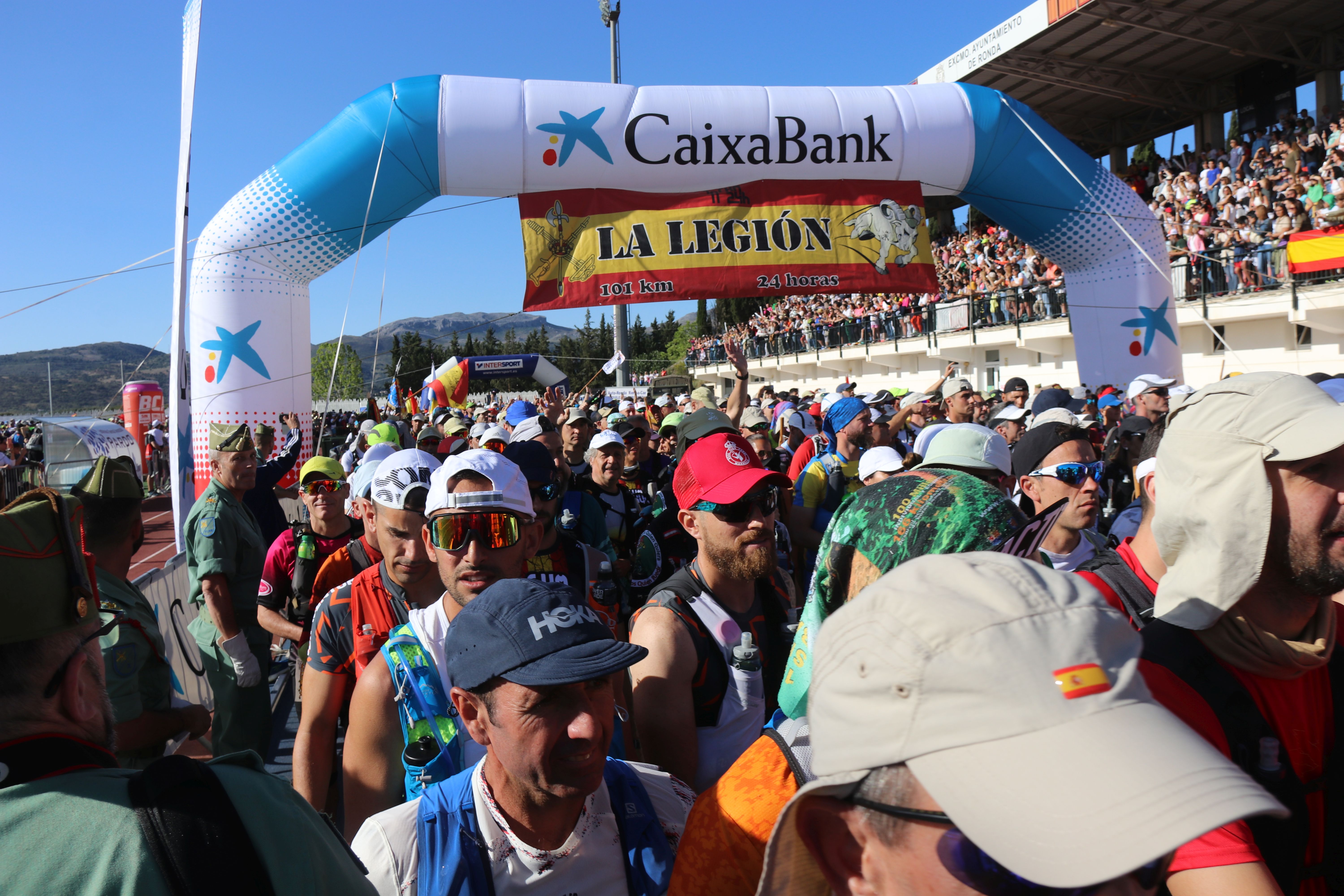 La carrera de los 101 kilómetros de la Legión en Ronda, en imágenes