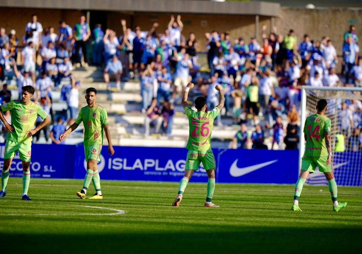 El Málaga certifica su clasificación para jugar la fase de ascenso a Segunda