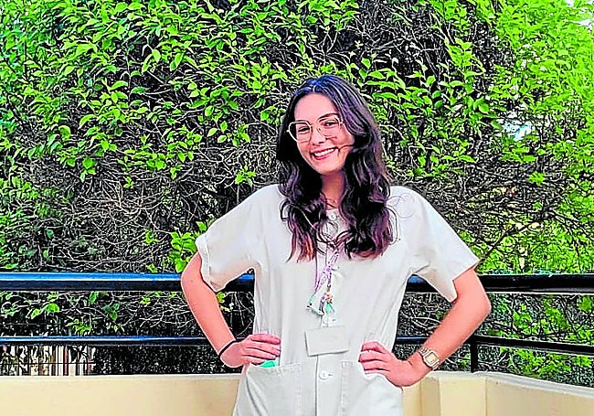 Elena Montoya está a punto de terminar la carrera.