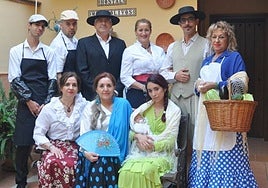 Los nueve vecinos que se subirán a las tablas del Teatro Carthima.