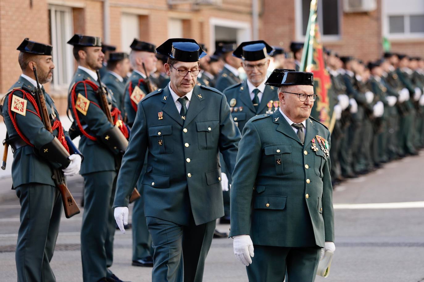 Homenaje a la Guardia Civil en Málaga por su 180 aniversario