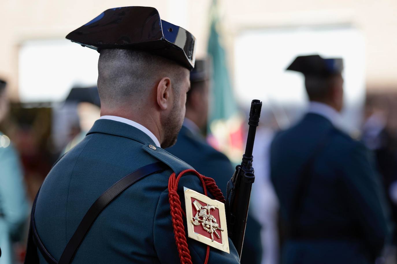 Homenaje a la Guardia Civil en Málaga por su 180 aniversario