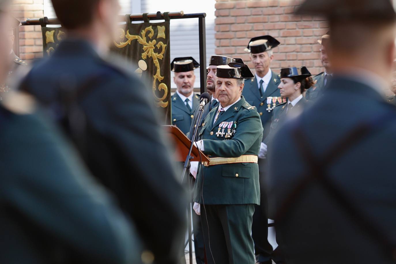 Homenaje a la Guardia Civil en Málaga por su 180 aniversario