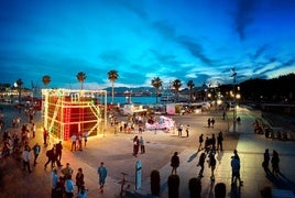 Muelle Uno ofrecerá una atmósfera mágica y una completa programación de actividades con motivo de la Noche en Blanco.