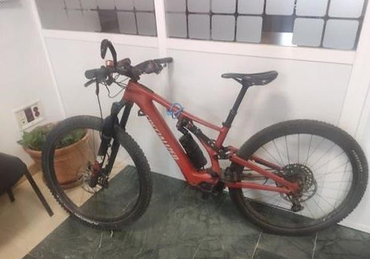 Una de las bicicletas.
