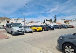Parte de los terrenos en la barriada de San Cristóbal.