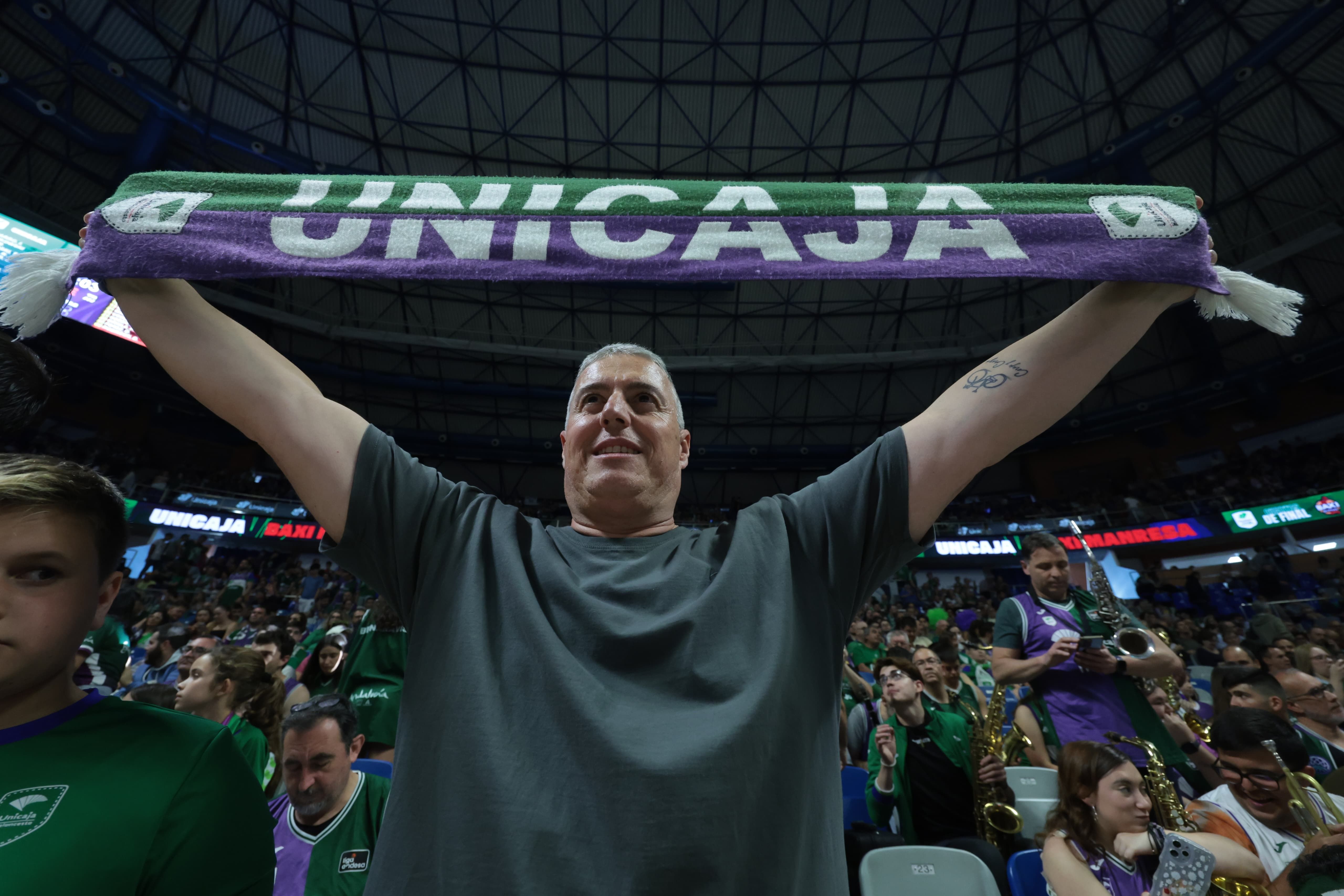 El Unicaja-Baxi Manresa del primer partido de cuartos de final, en imágenes