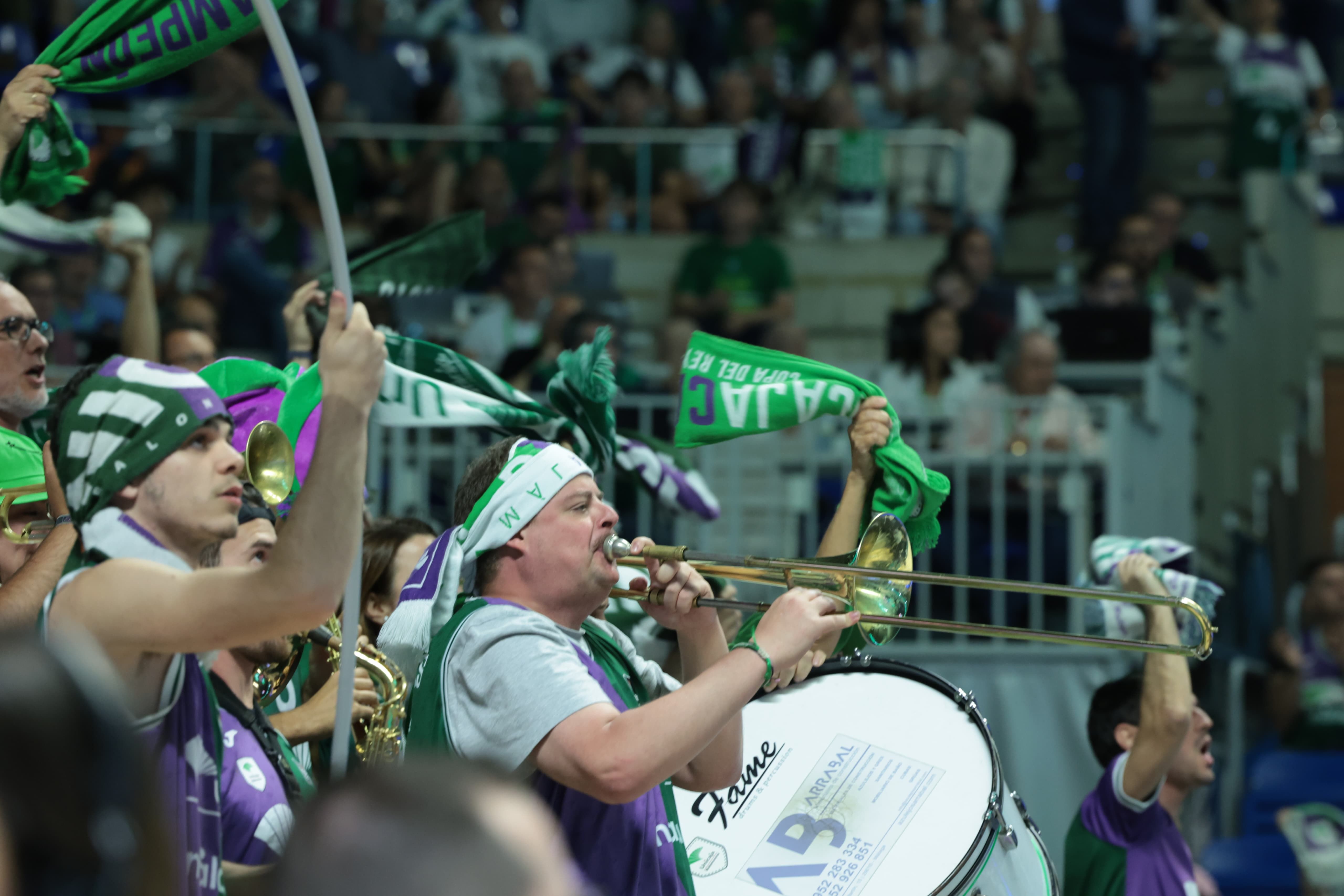El Unicaja-Baxi Manresa del primer partido de cuartos de final, en imágenes