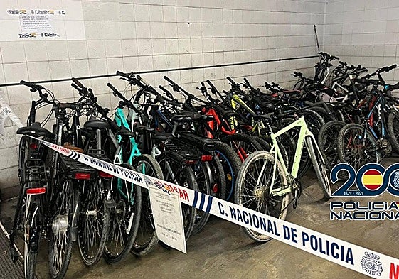 Detenido tras robar más de 30 bicicletas en Marbella