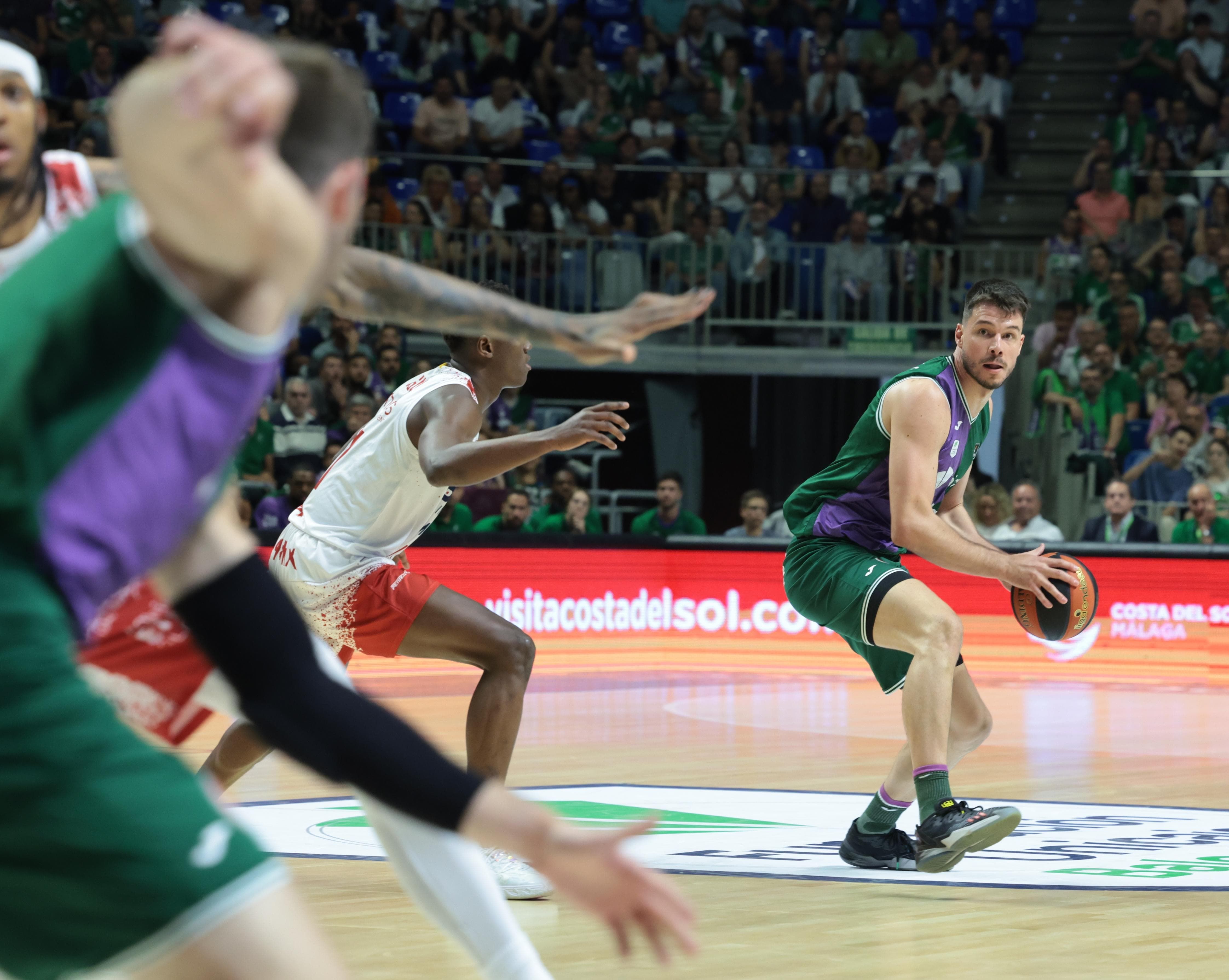 El Unicaja-Baxi Manresa del primer partido de cuartos de final, en imágenes