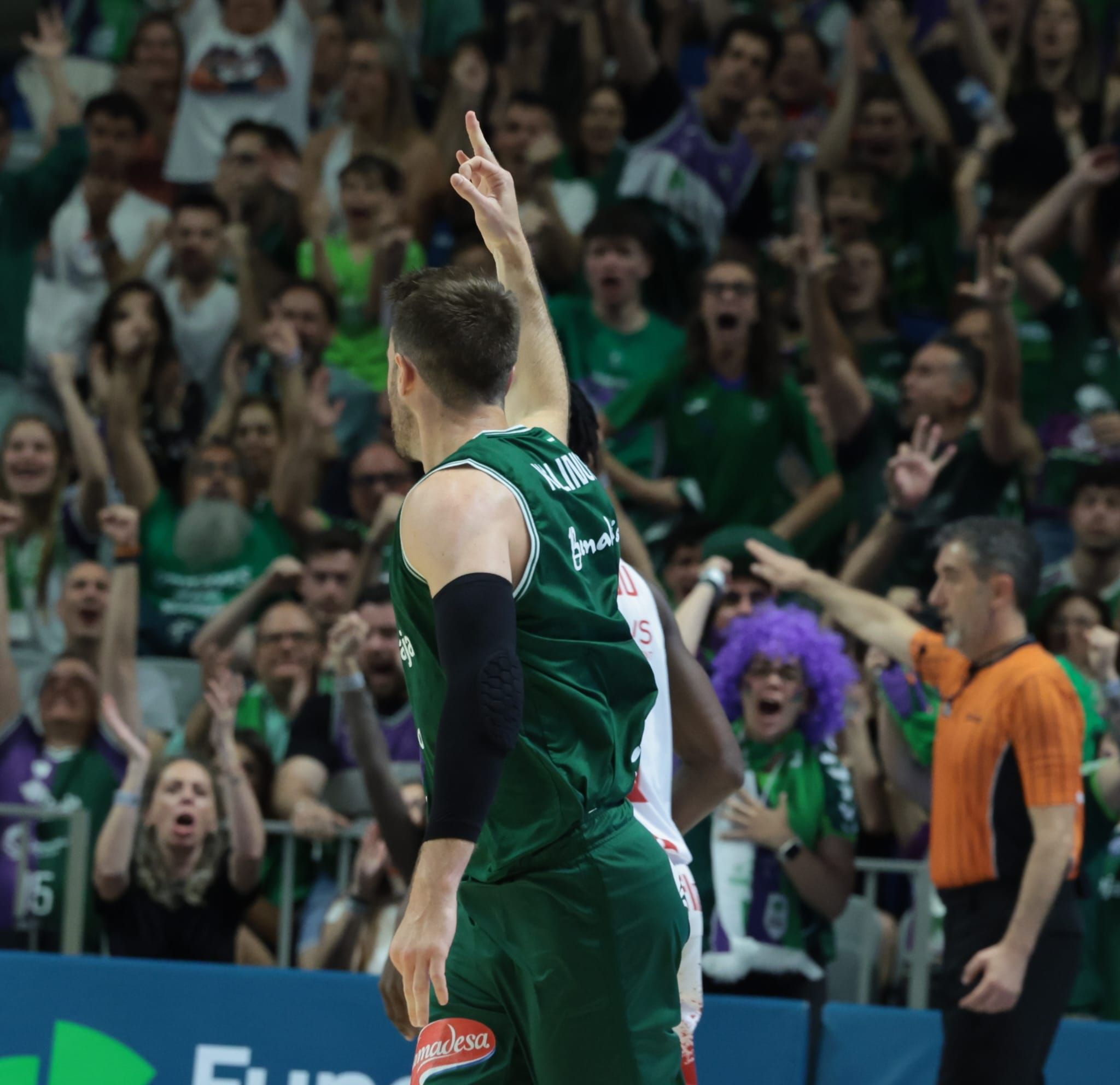 El Unicaja-Baxi Manresa del primer partido de cuartos de final, en imágenes