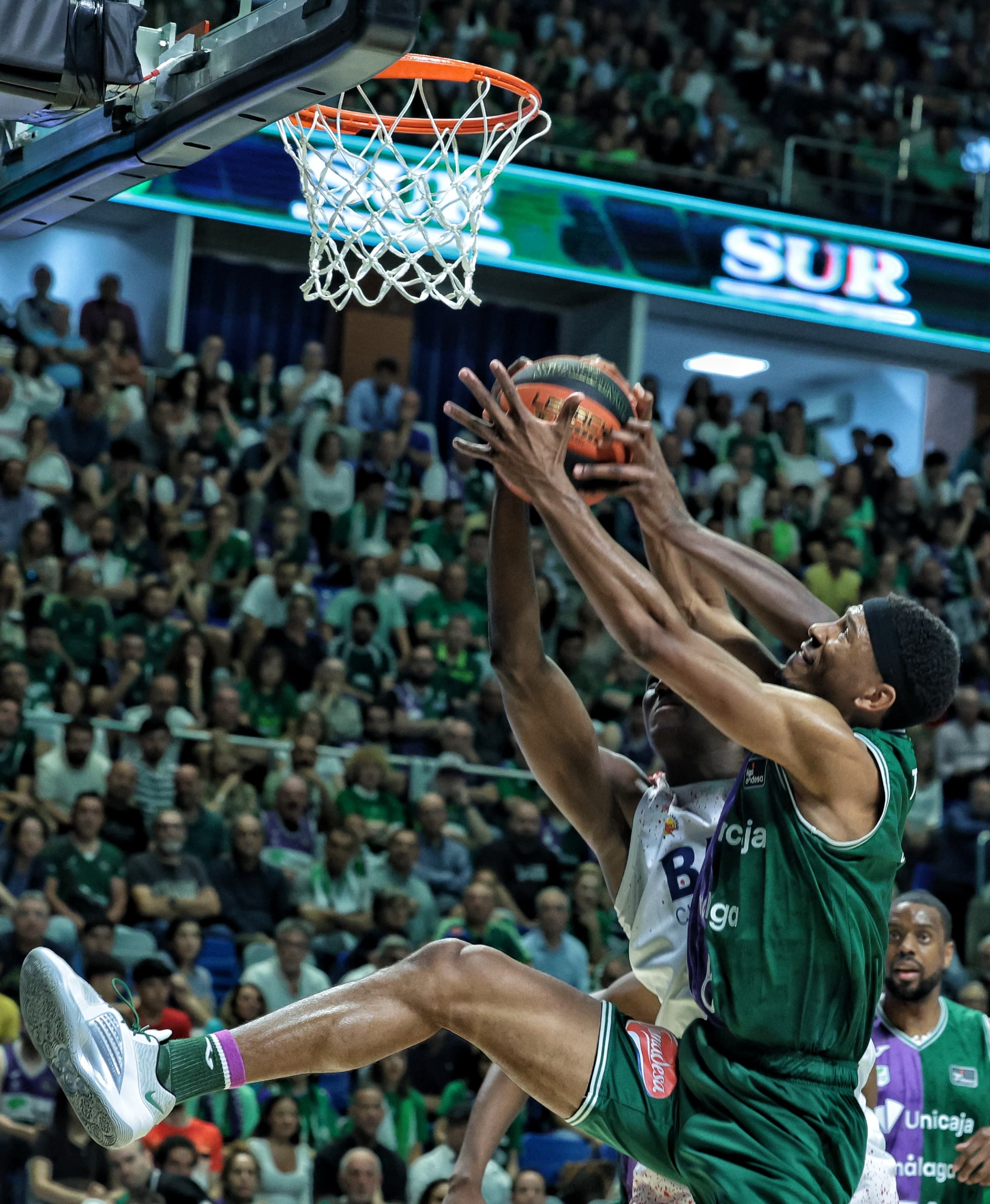 El Unicaja-Baxi Manresa del primer partido de cuartos de final, en imágenes