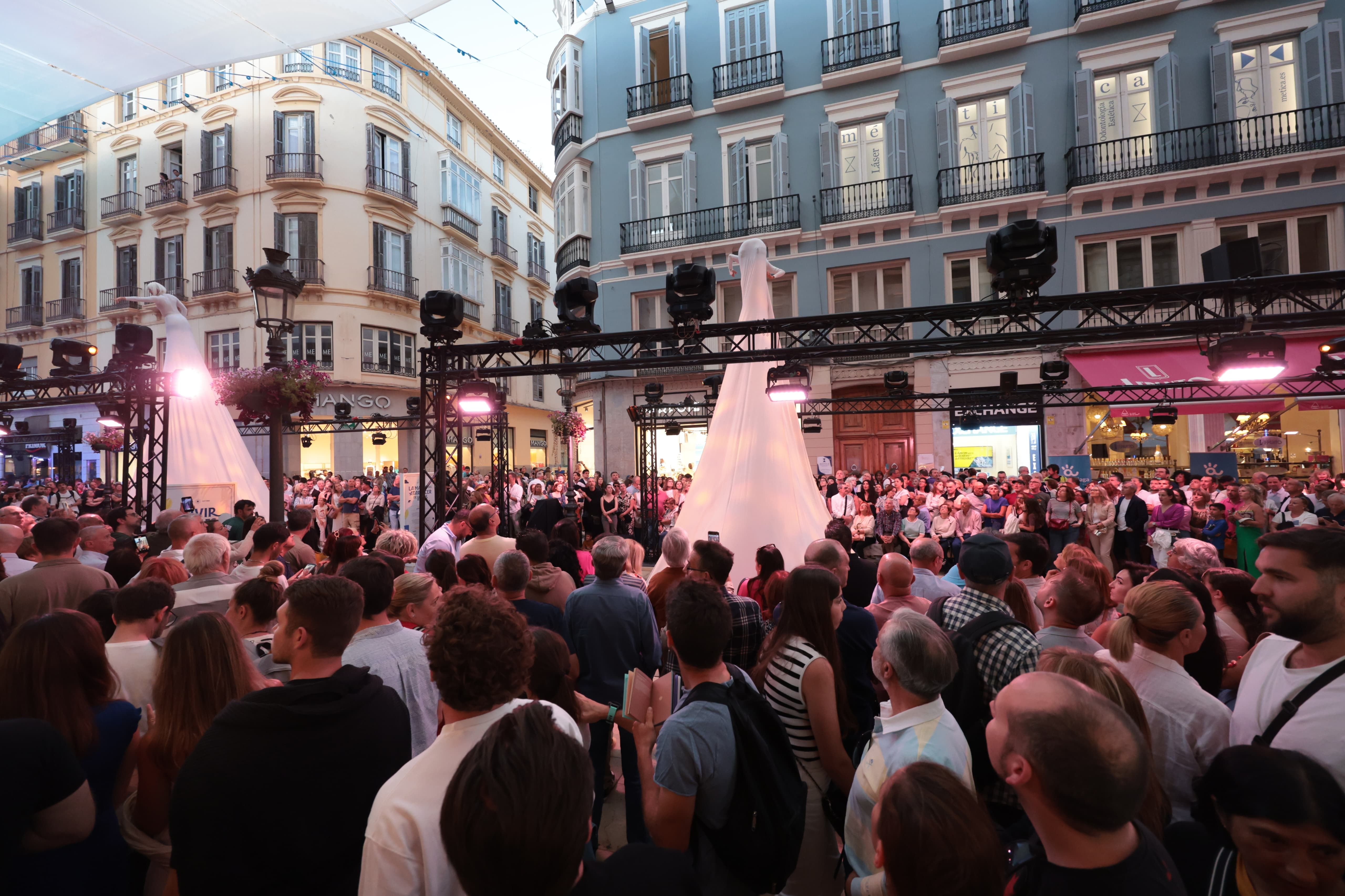 La Noche en Blanco 2024 en Málaga, en imágenes