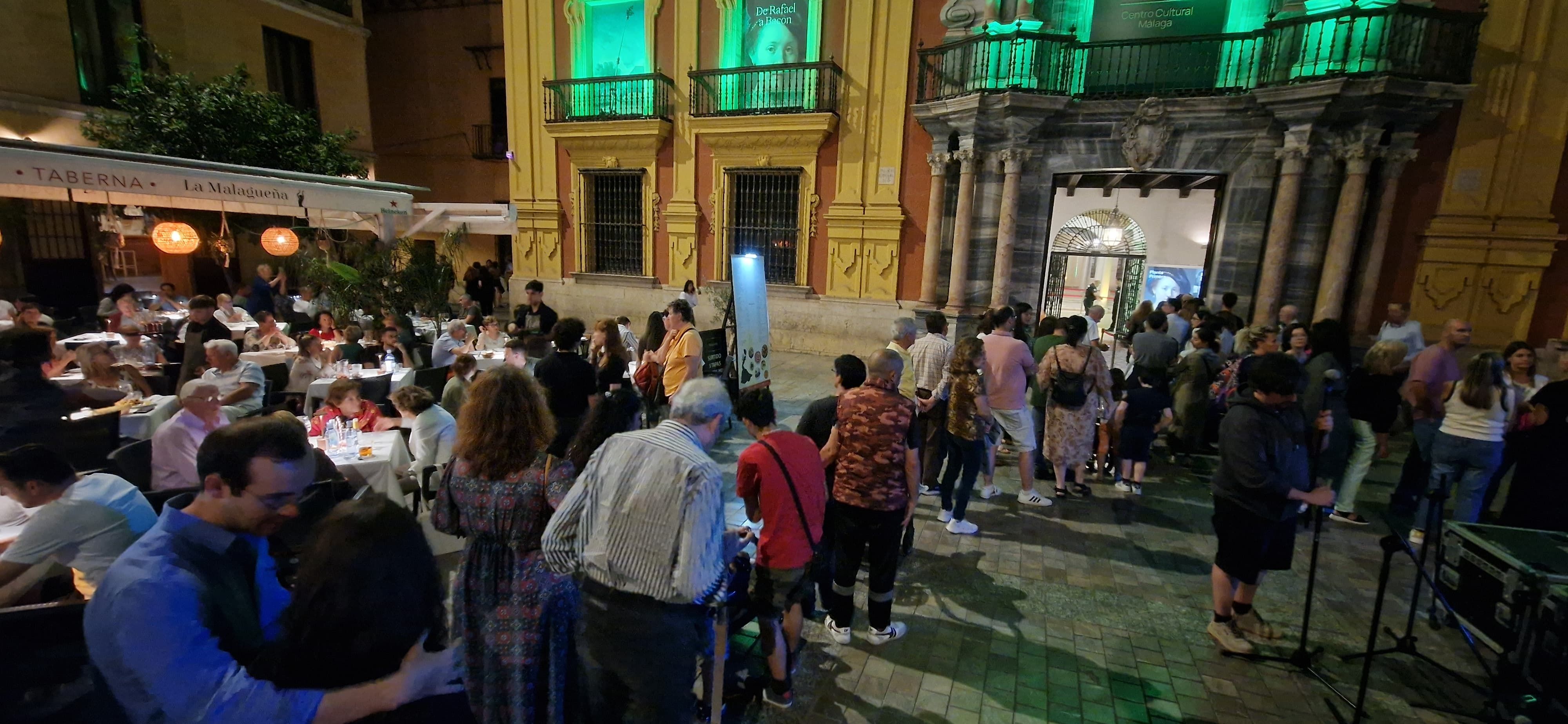 La Noche en Blanco 2024 en Málaga, en imágenes