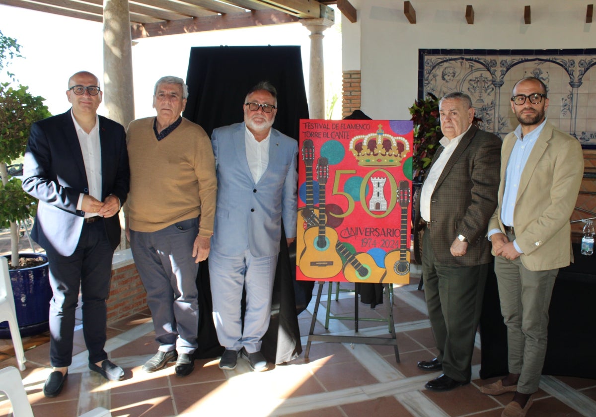 Presentación del cartel del festival flamenco.