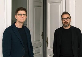 Alberto Veiga y Fabrizio Barozzi, del estudio ganador del concurso del Astoria.