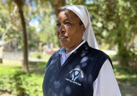 Sister Mary Musembi, en su entrevista con SUR este martes.