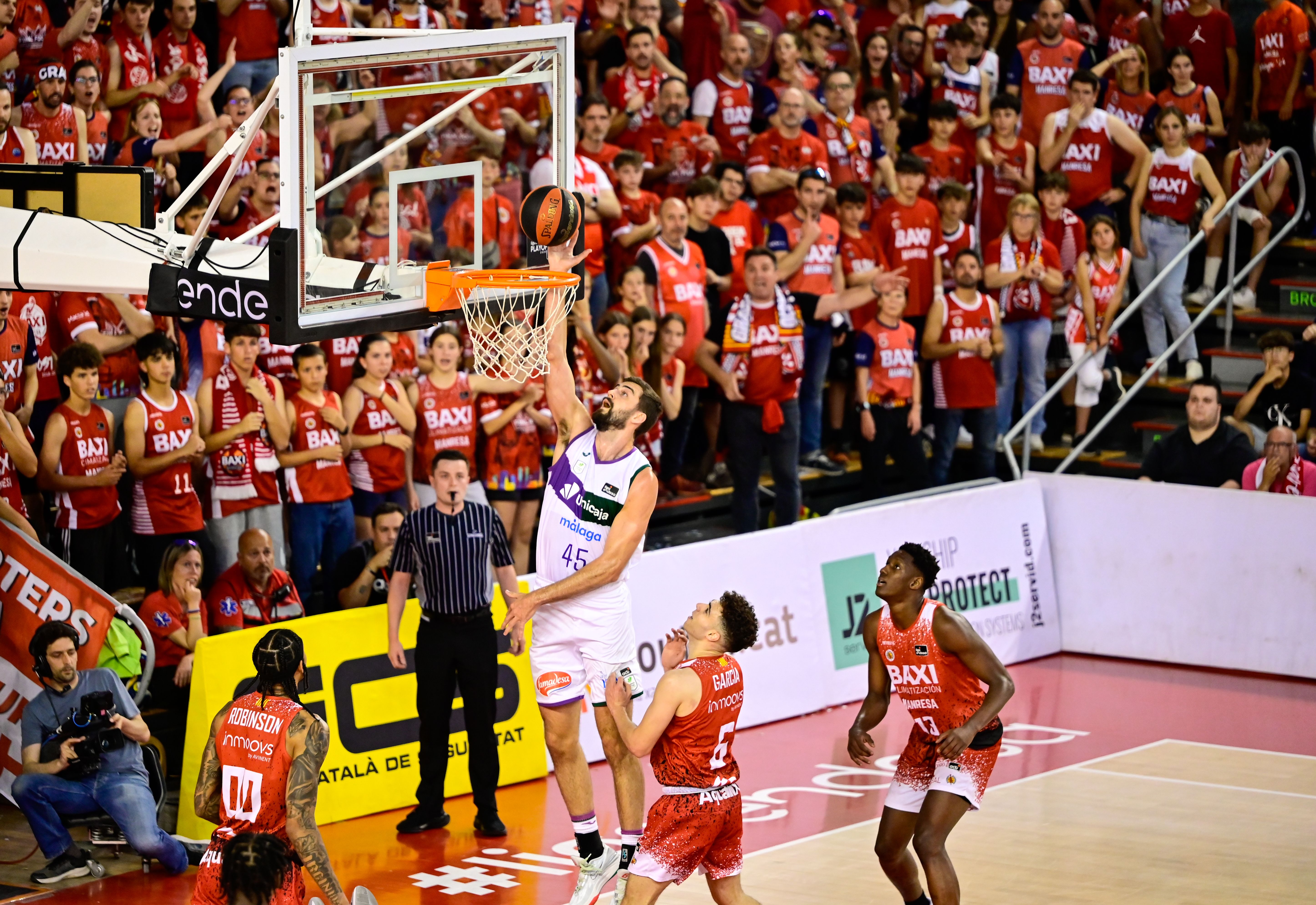 Las mejores imágenes del Baxi Manresa-Unicaja