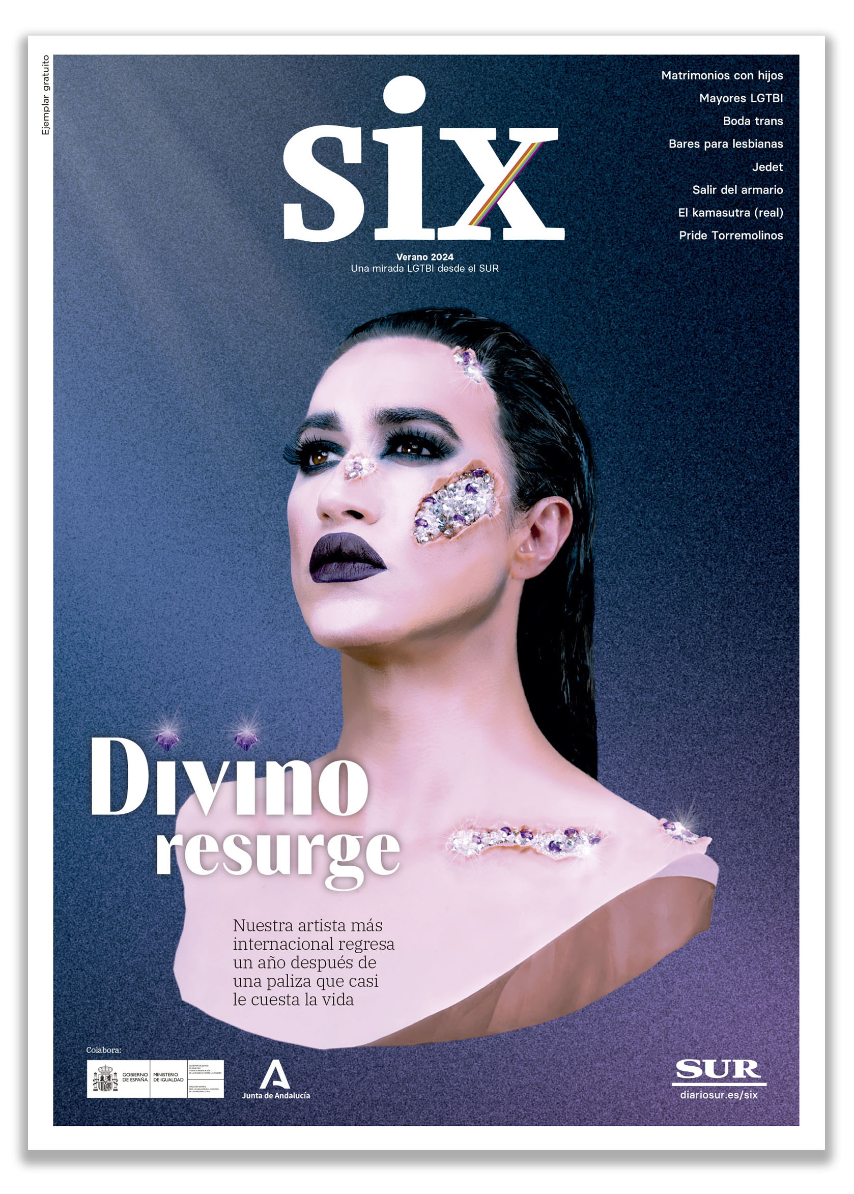 Así ha sido la presentación de la sexta edición física de SIX, la revista  dedicada al colectivo LGTBI | Diario Sur