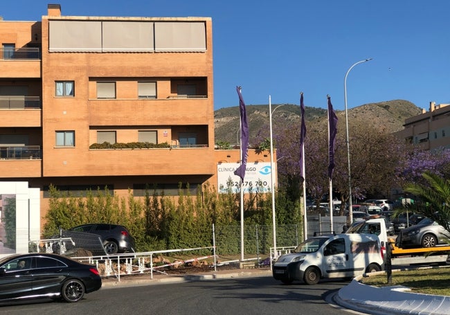 El vehículo permanecía en la zona del accidente, a primeras horas de la mañana.