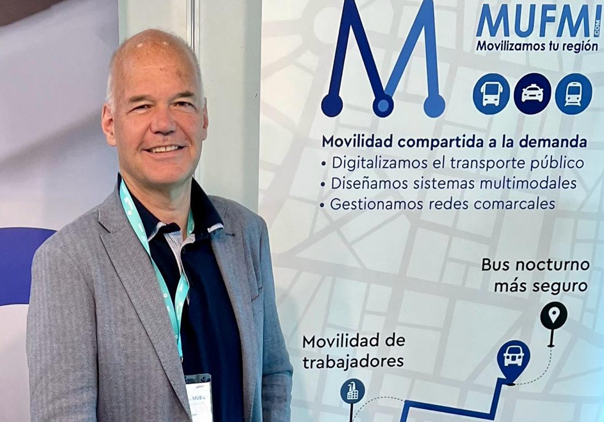 Rainer Uphoff ha creado la aplicación de transporte público a demanda Mufmi, que ya se utiliza en Alhaurín de la Torre.