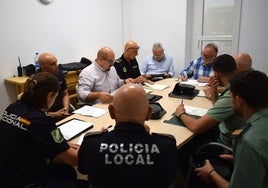 Reunión de la Junta Local de Seguridad Ciudadana.