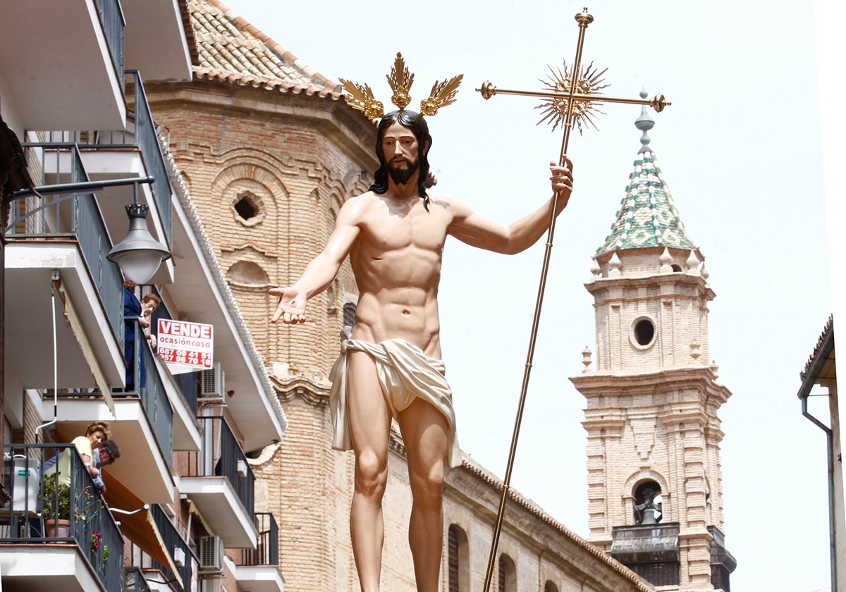 La imagen sólo procesionó en la Semana Santa de 2017