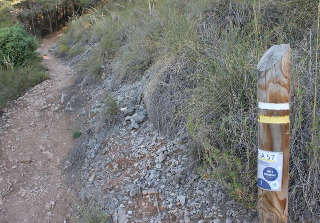 Sendero homologado del Tajo de la Sabia.