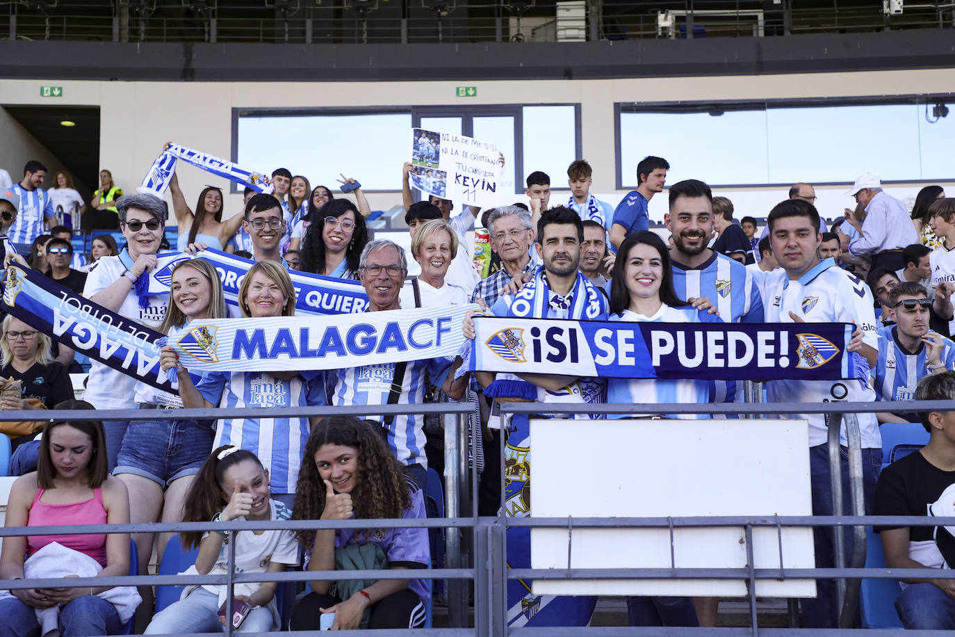 El Real Madrid Castilla-Málaga, en imágenes