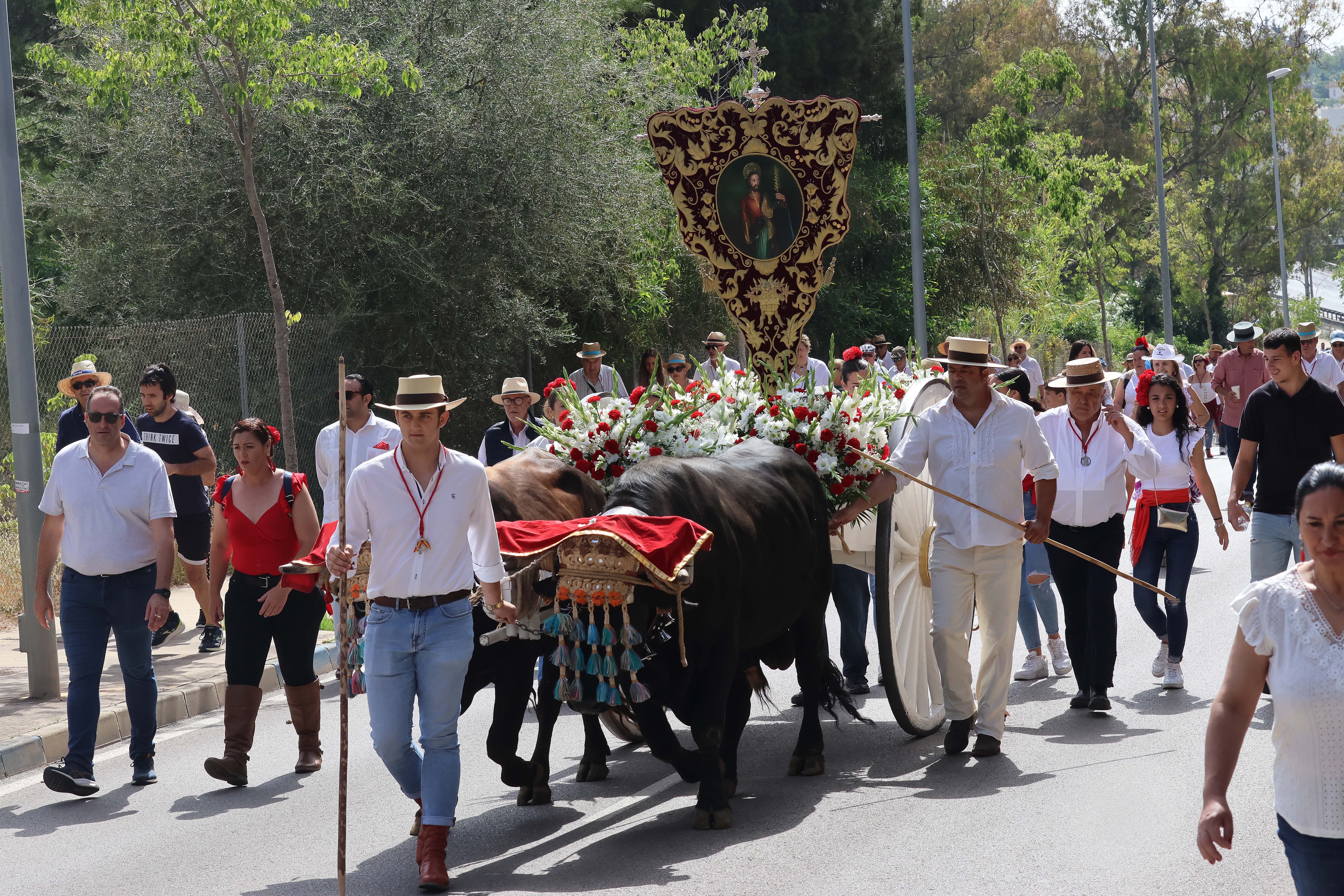 Marbella celebra su romería, preludio de la feria de San Bernabé