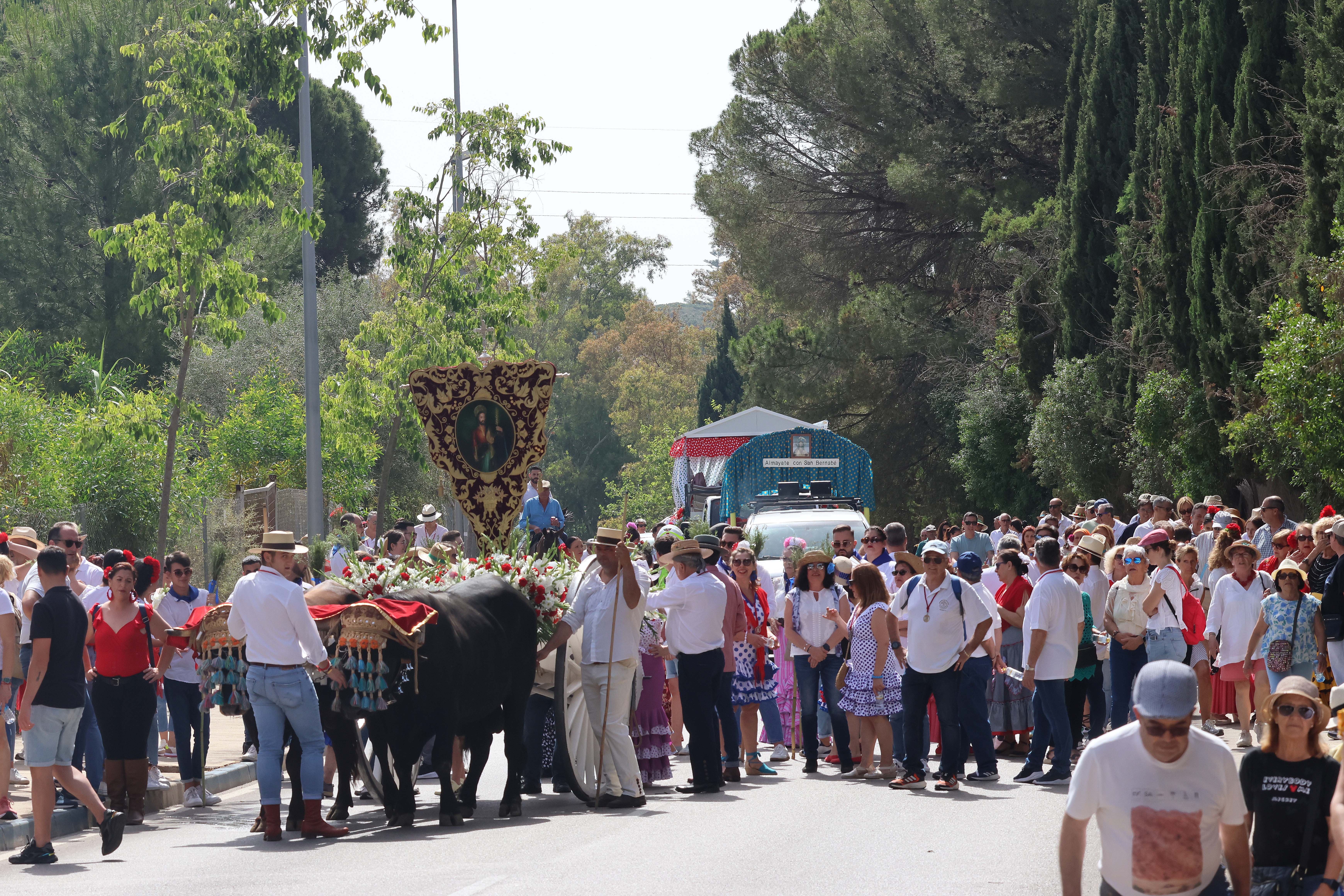 Marbella celebra su romería, preludio de la feria de San Bernabé