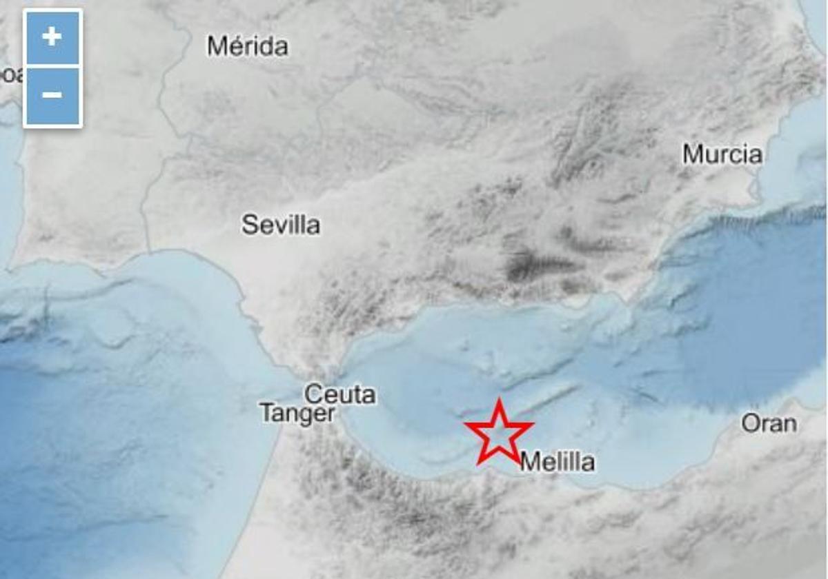 Un terremoto de magnitud 4,2 al sur de Alborán se deja sentir en Málaga