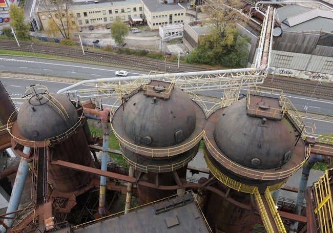 Dolni Vítkovice, uno de los exponentes de la arquitectura industrial de la ciudad.