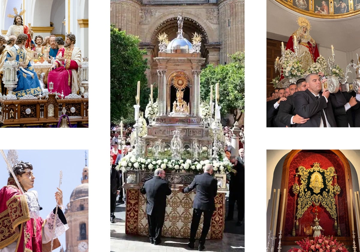 La procesión del Corpus se celebrará este domingo en Málaga.