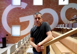 Bernardo Quintero, en el auditorio del centro de ciberseguridad de Google en Málaga.