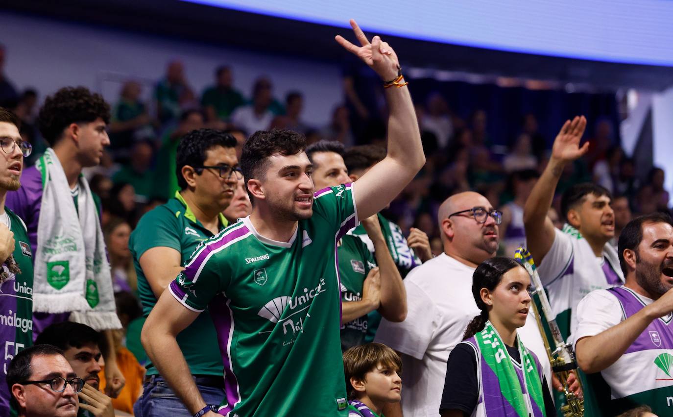 El segundo partido Unicaja- UCAM Murcia de semifinales, en imágenes