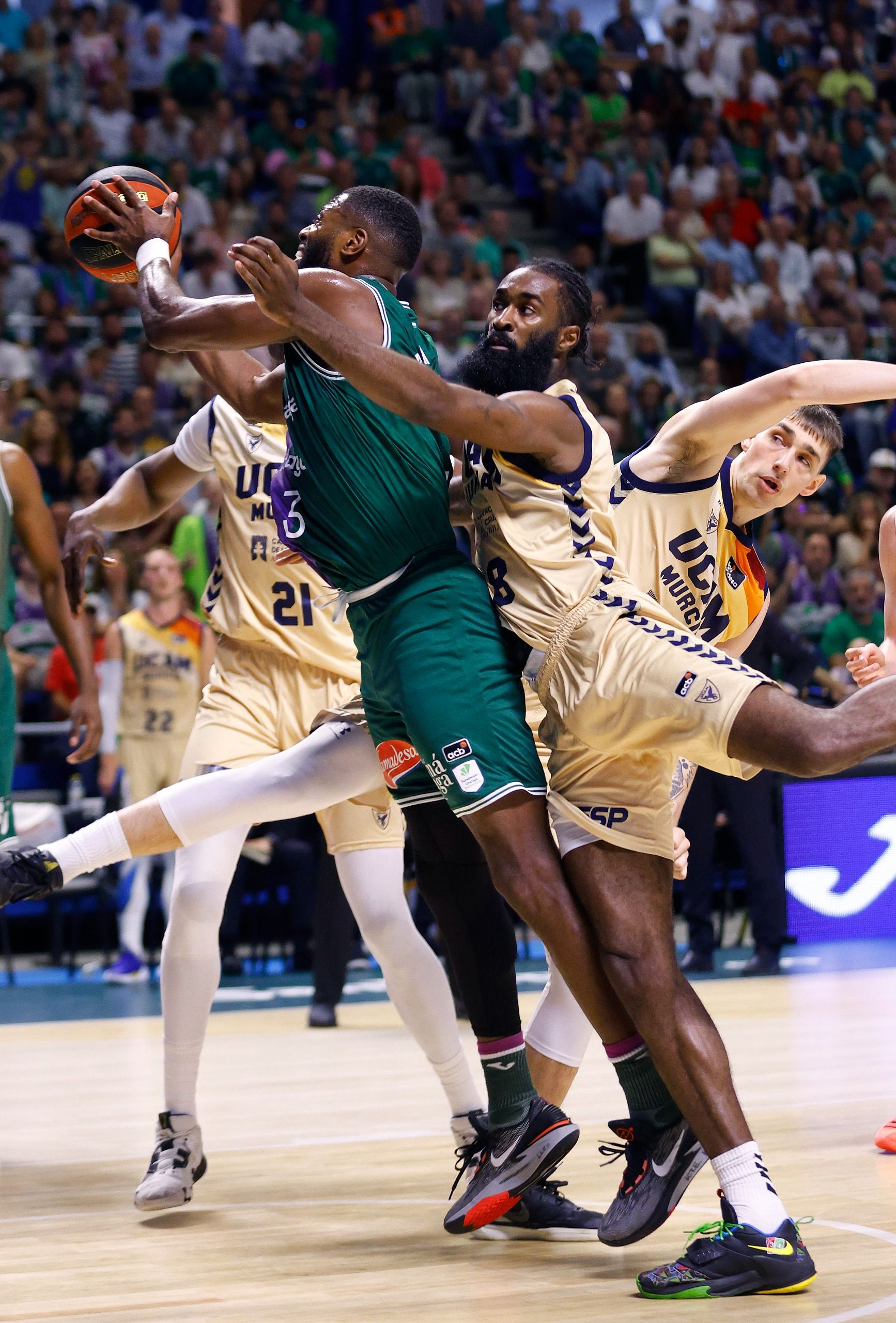 El segundo partido Unicaja- UCAM Murcia de semifinales, en imágenes